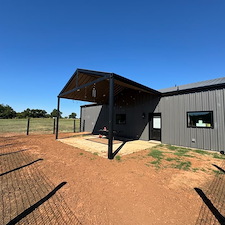 Backyard Turf Transformation Pottsboro, TX 1