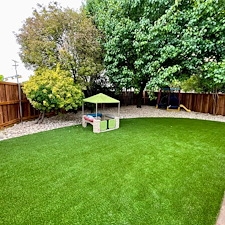 Backyard-Play-Haven-Kid-Friendly-Turf-River-Rock-Installation-in-Frisco-TX 7