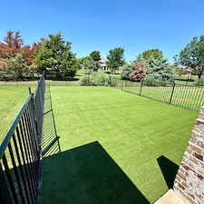 Dream-Yard-Expansion-Artificial-Turf-Dog-Run-Backyard-Play-Area-in-Parker-TX 1