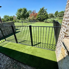 Dream-Yard-Expansion-Artificial-Turf-Dog-Run-Backyard-Play-Area-in-Parker-TX 2