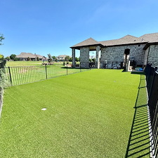 Dream-Yard-Expansion-Artificial-Turf-Dog-Run-Backyard-Play-Area-in-Parker-TX 3