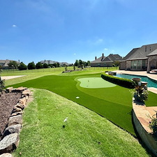 Dream-Yard-Expansion-Artificial-Turf-Dog-Run-Backyard-Play-Area-in-Parker-TX 5