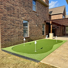 Four-Hole-Backyard-Putting-Green-in-Flower-Mound-TX 4