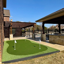 Four-Hole-Backyard-Putting-Green-in-Flower-Mound-TX 6