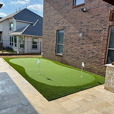 Four-Hole-Backyard-Putting-Green-in-Flower-Mound-TX 7