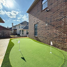 Four-Hole-Backyard-Putting-Green-in-Flower-Mound-TX 9