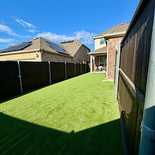 Full-Backyard-Artificial-Turf-Installation-in-Garland-TX 6