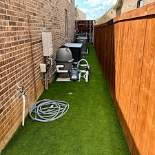 Luxury-Backyard-Oasis-Artificial-Turf-Boxwood-Ivy-Upgrade-in-Hickory-Creek-TX 14