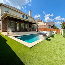 Luxury-Backyard-Oasis-Artificial-Turf-Boxwood-Ivy-Upgrade-in-Hickory-Creek-TX 6