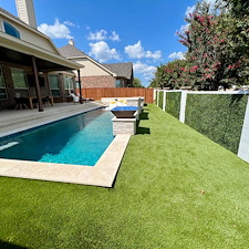 Luxury-Backyard-Oasis-Artificial-Turf-Boxwood-Ivy-Upgrade-in-Hickory-Creek-TX 9