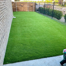 Paw-Perfect-Play-Area-Pet-Friendly-Artificial-Turf-Installation-in-Garland-TX 2